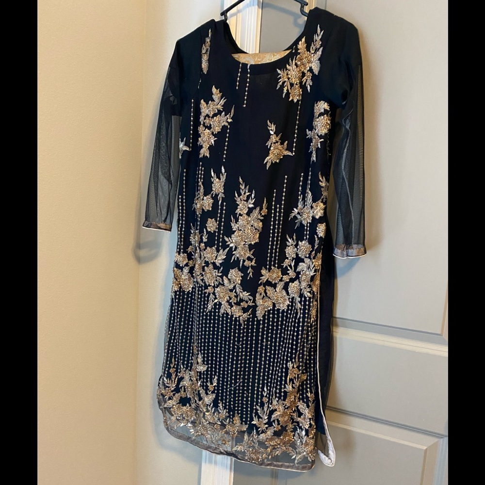 Pakistani formal net outfit